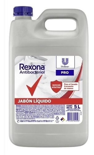 Rexona Jabon Antibacterial - 5 Litros