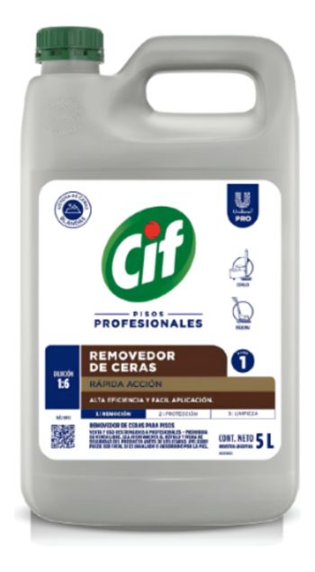 Cif Removedor De Cera Profesional 5lts